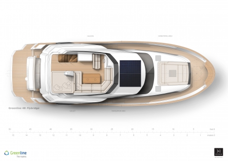 greenline 48 fly new boat for sale - clipper marine uk image 1