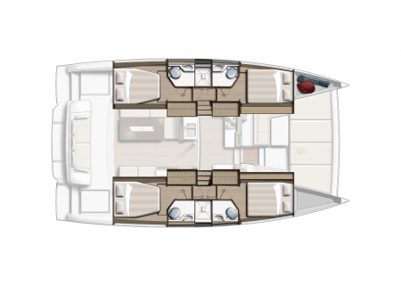 4 Cabins layout 4