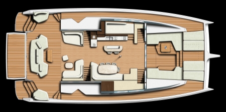 Main Deck with Saloon Bar