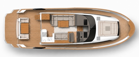 Saloon and Stbd settee