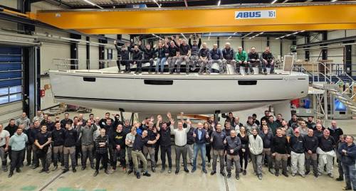 The Last BAVARIA VISION 42 Leaves The Shipyard