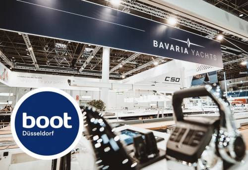 Bavaria yachts are back at the Düsseldorf boatshow!