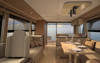 GREENLINE 58 FLY, extra large galley